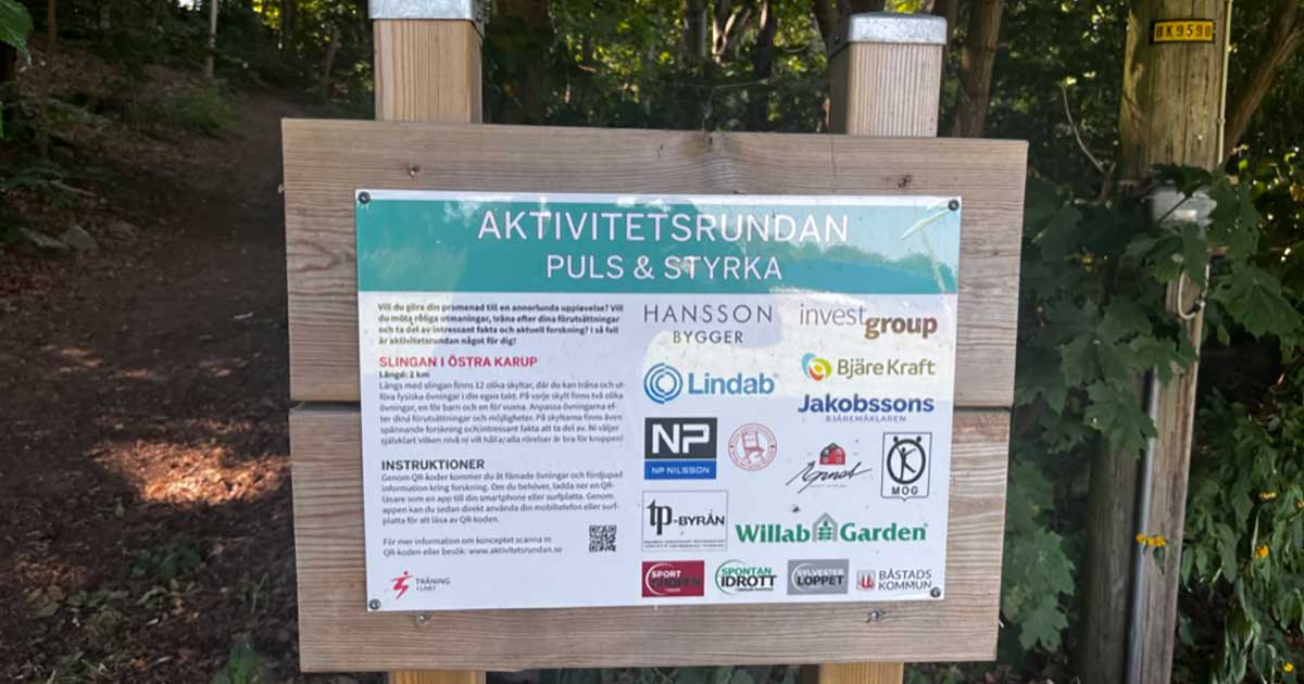 Östra Karup - Aktivitetsrunda