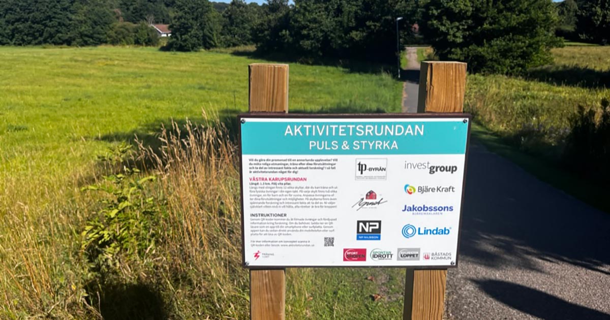 Västra Karup - Aktivitetsrunda